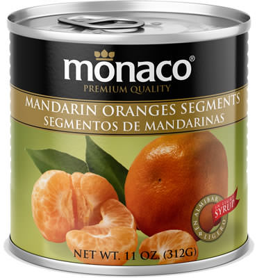 Mandarin Oranges Segments in LS
