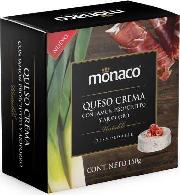 Cream Cheese with Prosciutto and Puerro