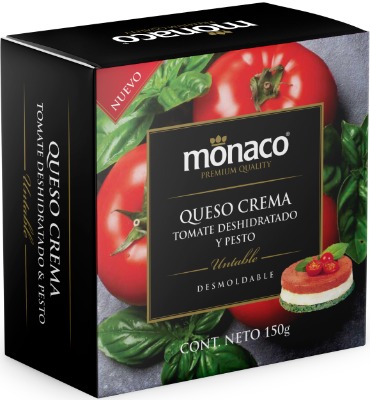 Cream Cheese with Tomato and pesto